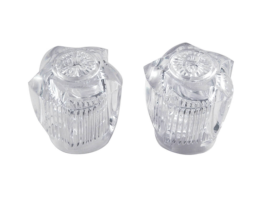 Large Universal Faucet Handles in Clear Acrylic Danco