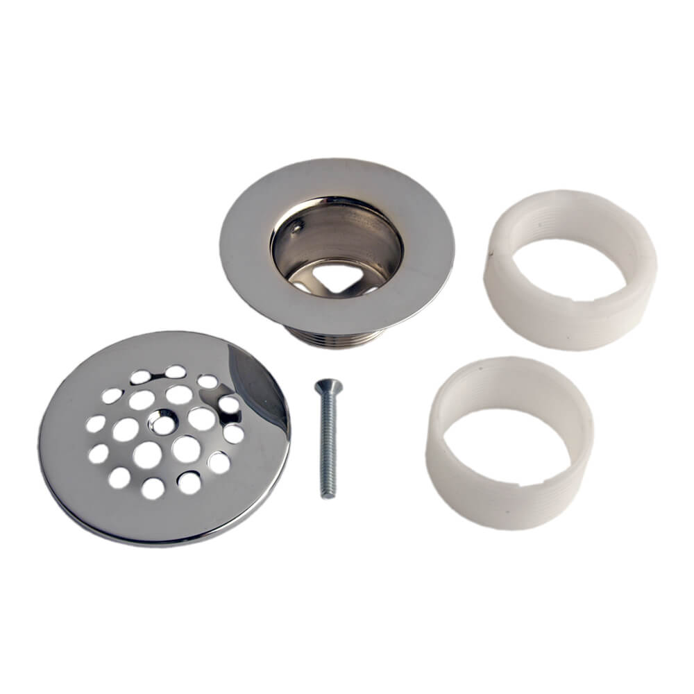 Tub Drain Strainer Style in Chrome Danco