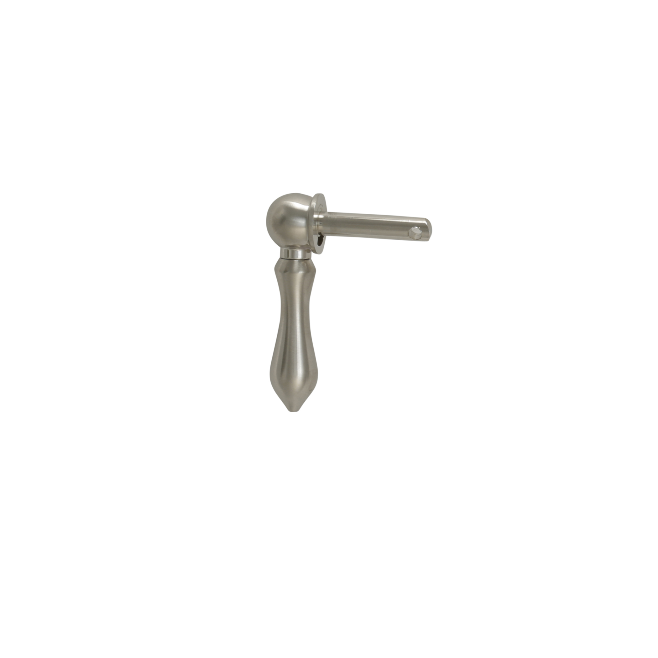 Universal Decorative Toilet Handle in Brushed Nickel Danco