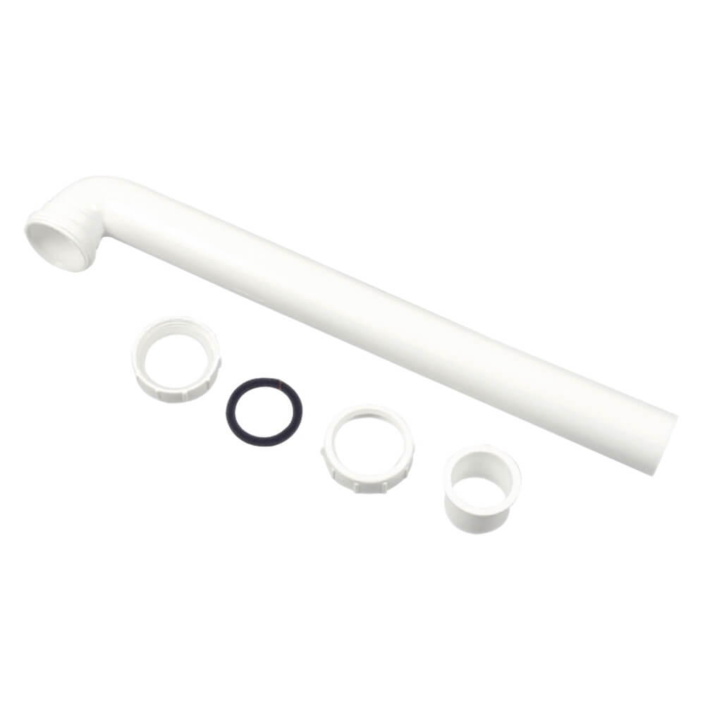 11/2 in. O.D. X 15 in. Slip Joint Waste Arm in White Danco