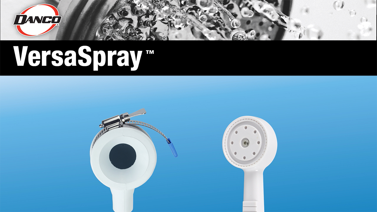 VersaSpray Portable Handheld Shower Sprayer Gen II Danco