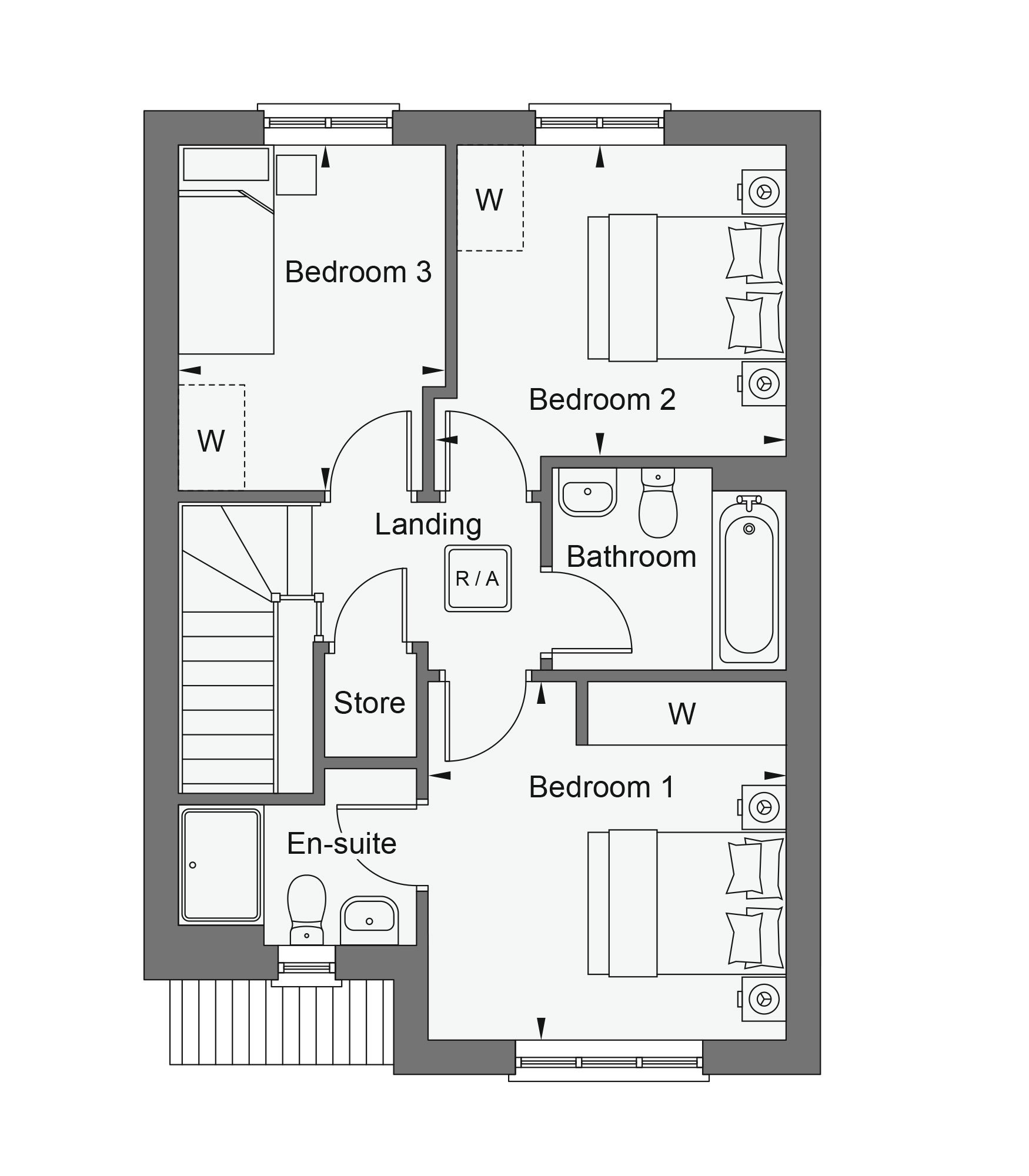 The Frogmore, Home 20, Paddock View, New Homes in Yapton