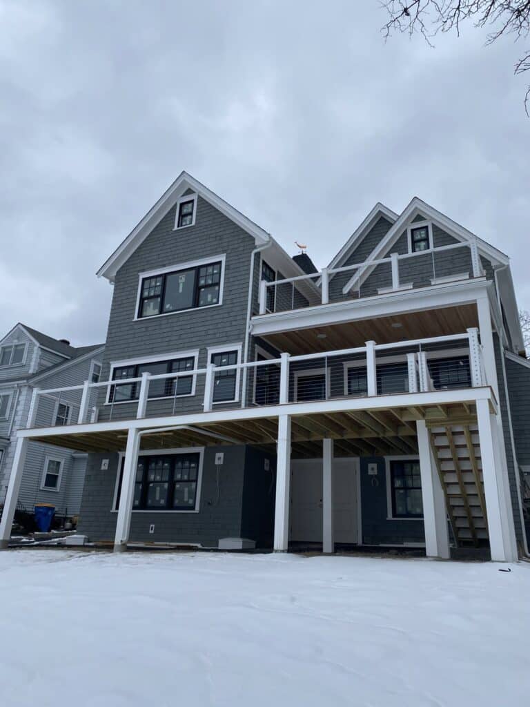 Waterfront Home Remodel in Winthrop DiPierro and Brown Construction