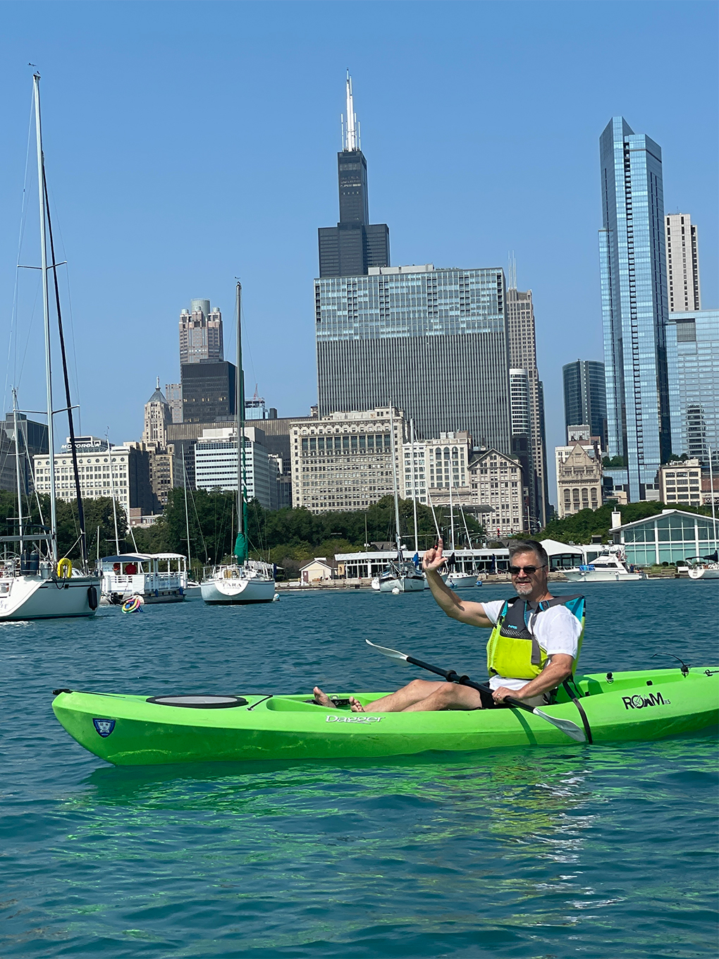 Kayaking in Lake Michigan Dandy Don’s LSU Sporting News