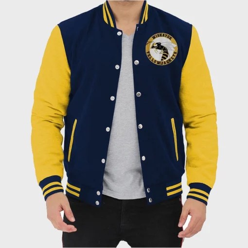 Men And Women Yellowjackets Varsity Jacket Danezon