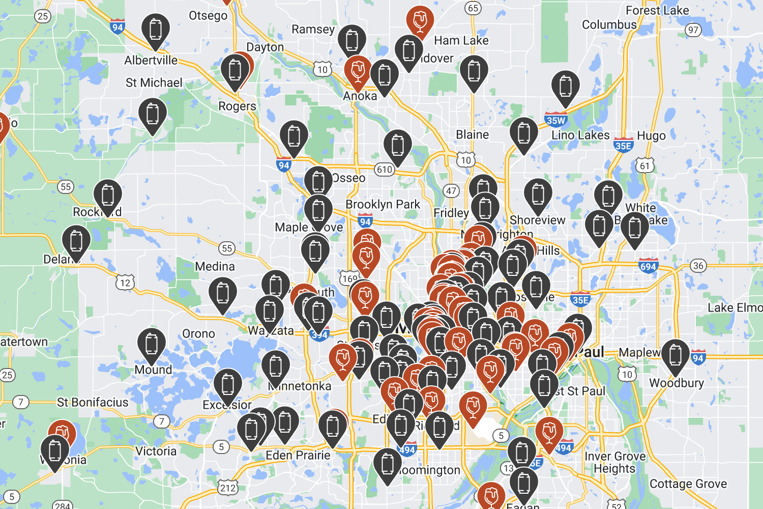 Beer + THC Finder Dangerous Man Brewing Company