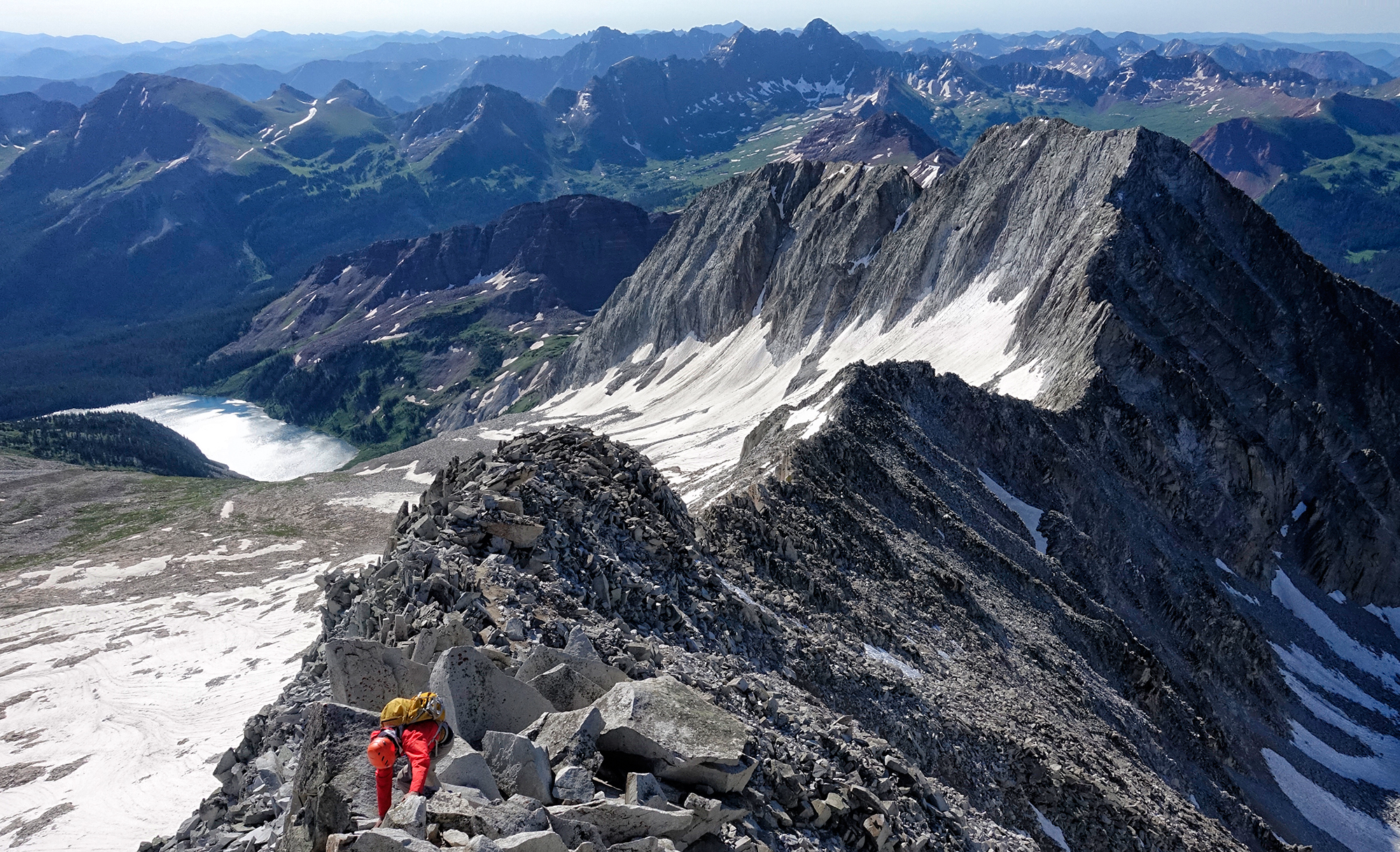 14er Report 33 Snowmass Mountain and “North Snowmass” (Summer Conditions, East Slopes Route