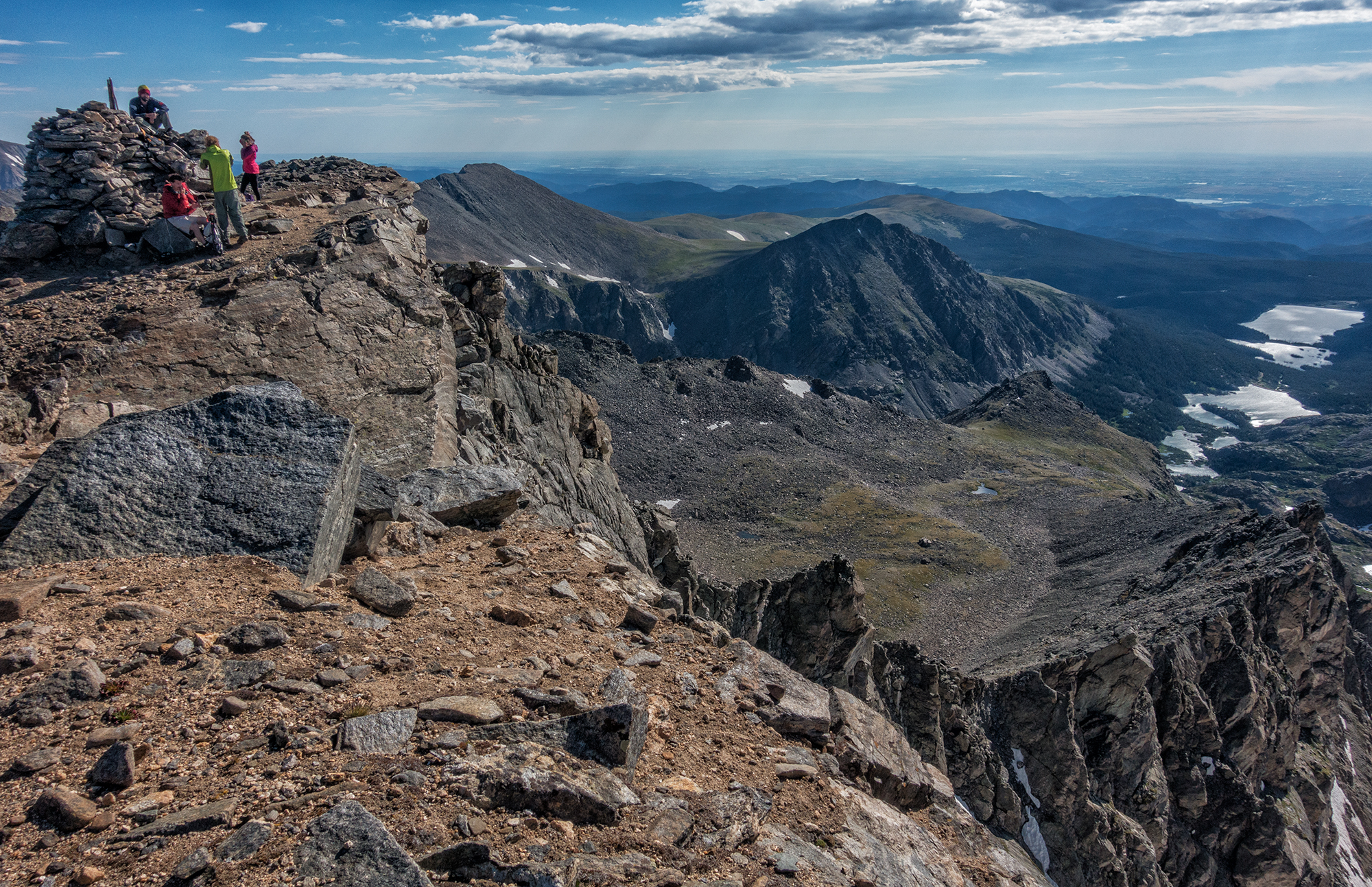 Colorado Summits Old Baldy, South/North Arapaho Peaks Traverse (Summer