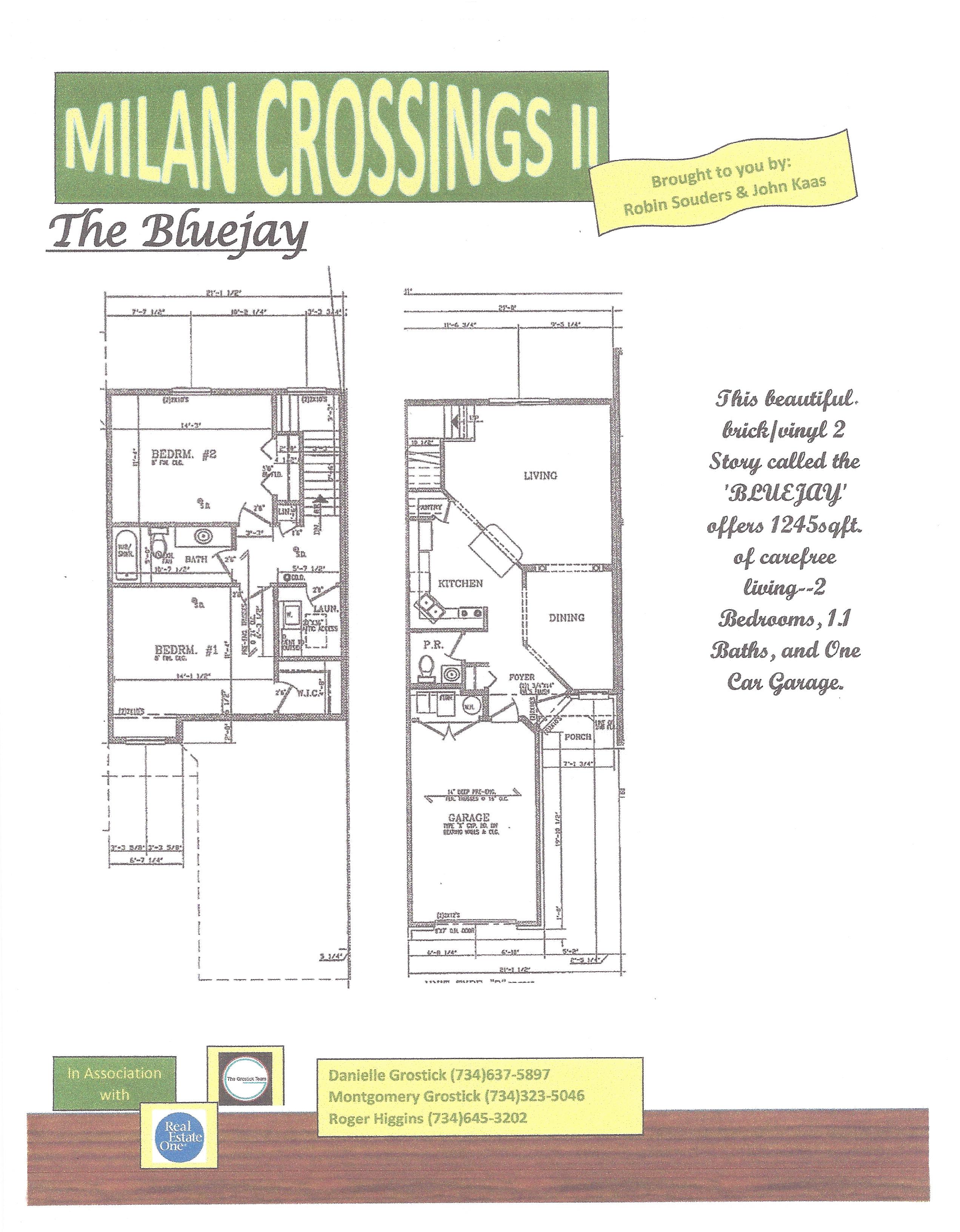 Milan Crossings 11 Milan, MI Milan Dundee Saline Real Estate