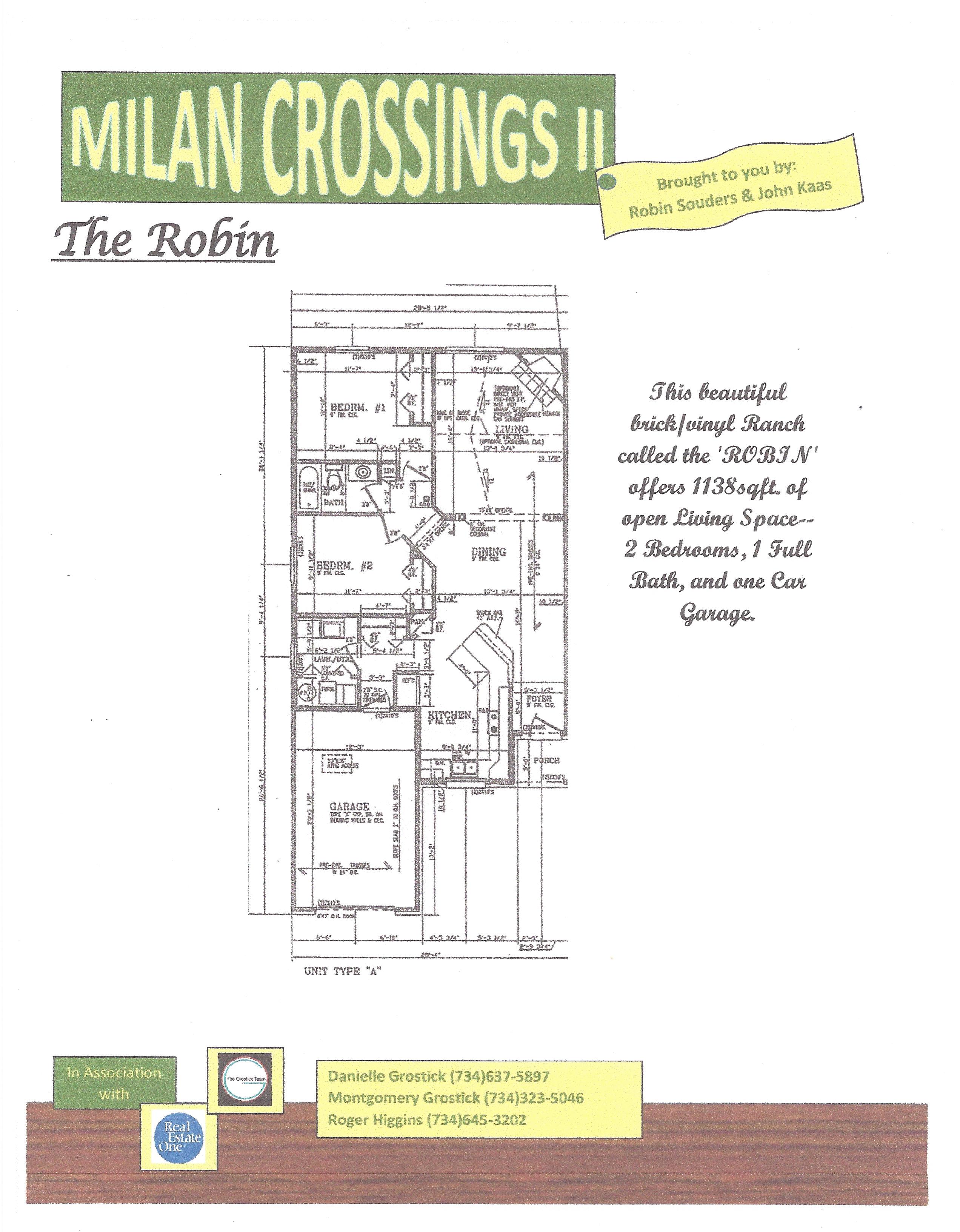 Milan Crossings 11 Milan, MI Milan Dundee Saline Real Estate