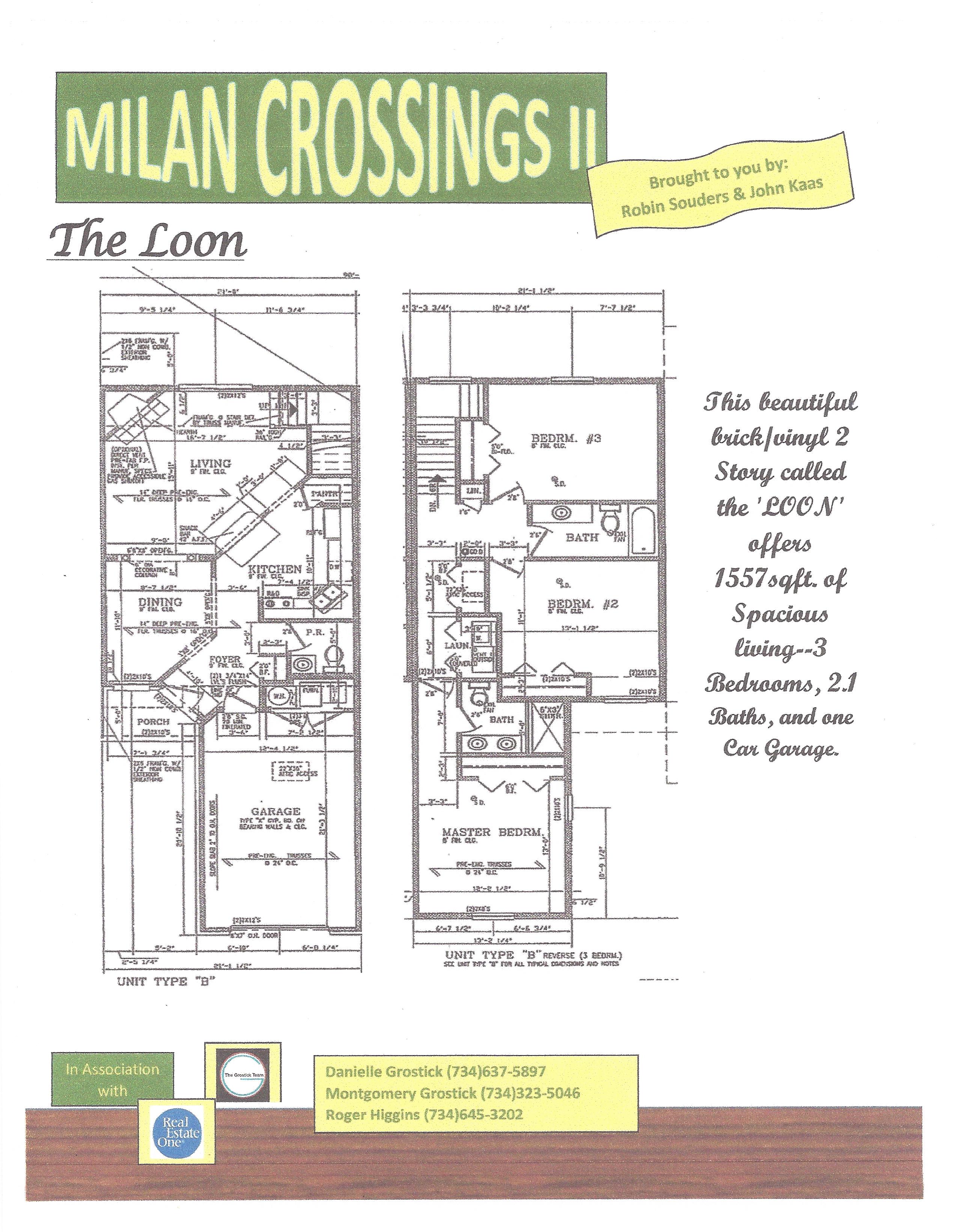 Milan Crossings 11 Milan, MI Milan Dundee Saline Real Estate