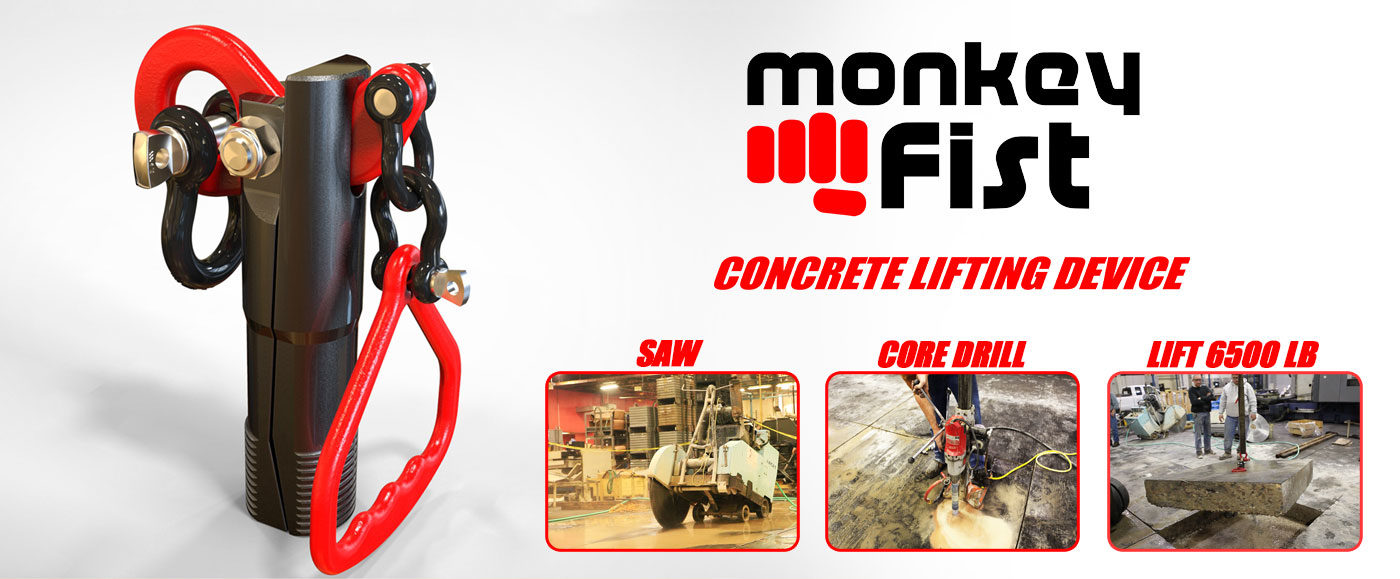 The Monkey Fist Is The Best Way To Lift Out Concrete Daniel Mfg. Inc.