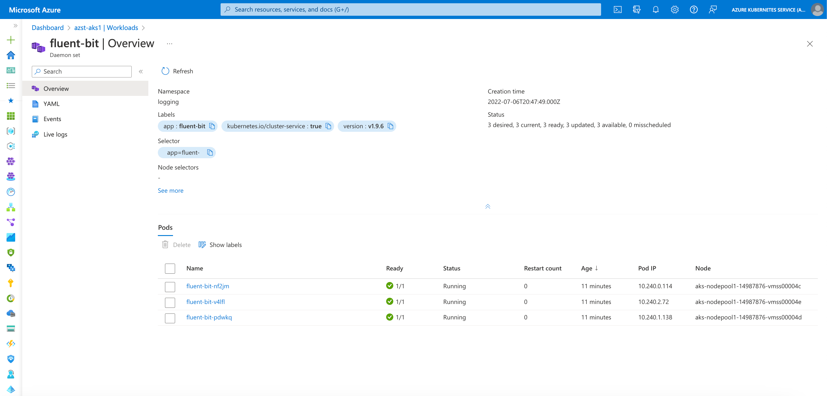 Learnings from the field Running Fluent Bit on Azure