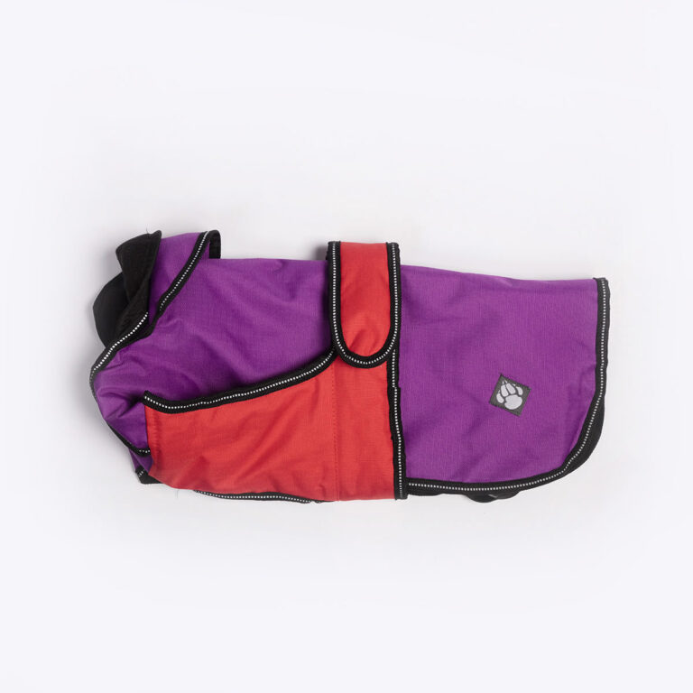 2 in 1 Ultimate Dog Coat Purple Danish Design