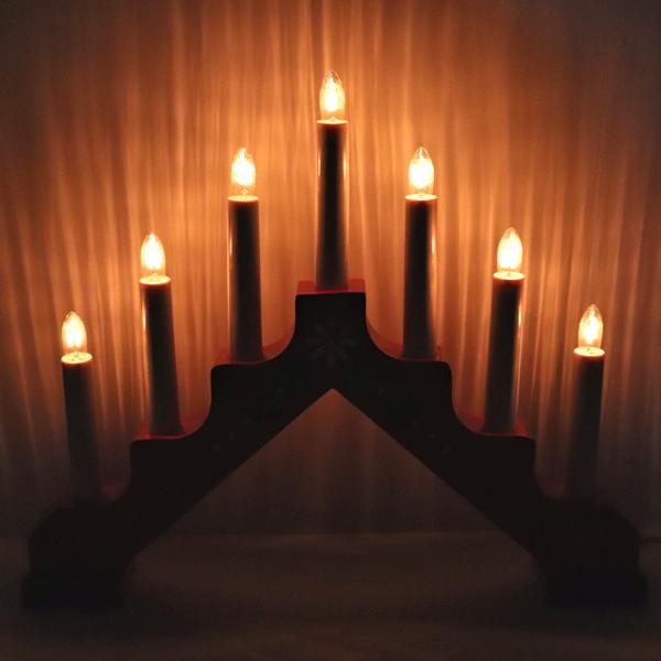 Electric Swedish Candlelabra Adam 7 Danish Windmill