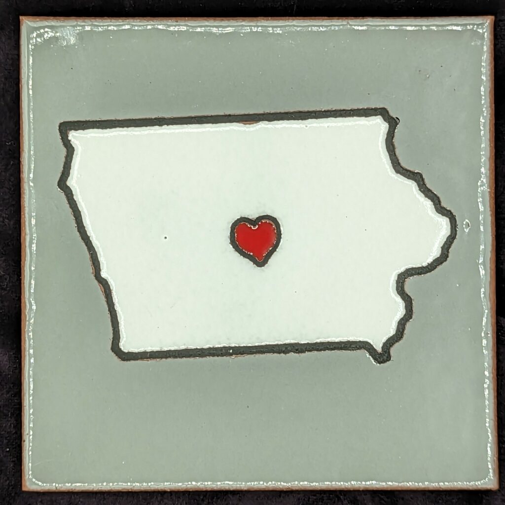 Iowa Trivet/Tile Danish Windmill