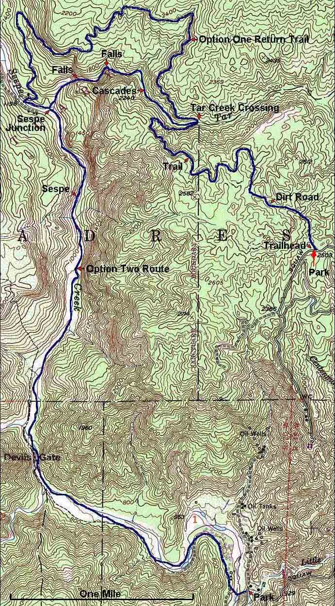Sespe Hot Springs via Johnston Ridge Trail: 26 Reviews, Map.