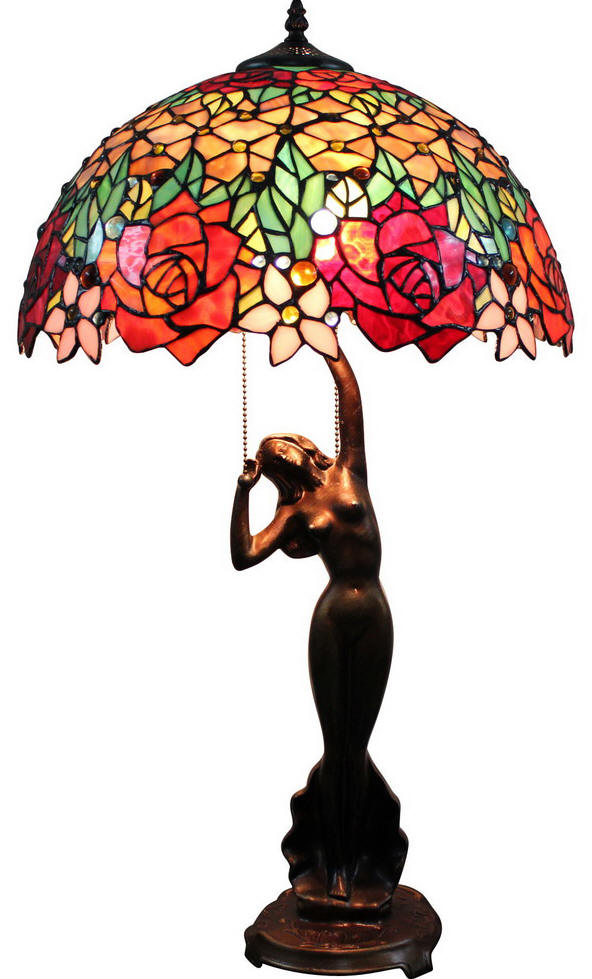 Fine Stained Glass Lamps from Dann, Handcrafted Leaded Glass
