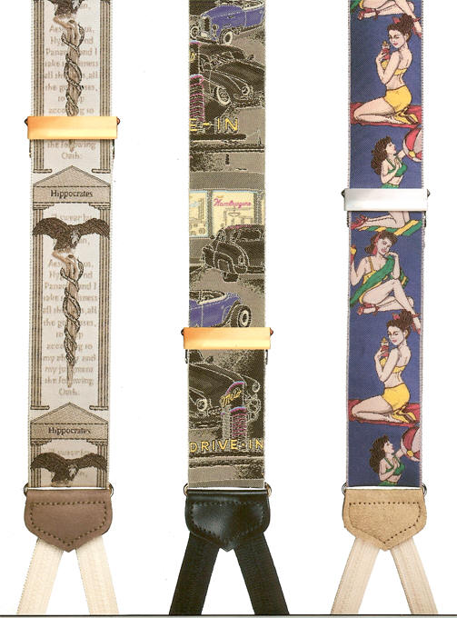 Trafalgar Limited Edition Braces HEADQUARTERS, Complete Collection from