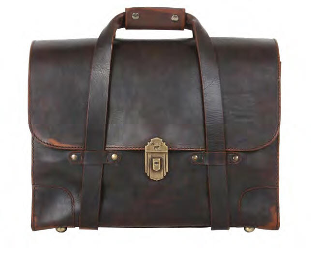 Will Leather Goods Messenger BagsMonogrammed for Free from Dann