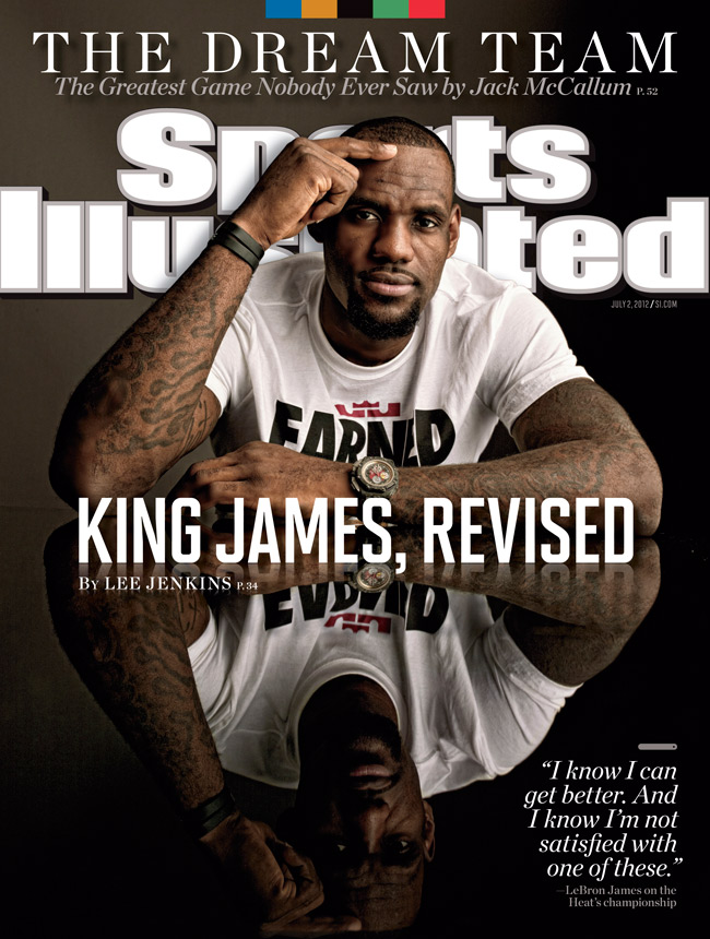 LeBron James on Sports Illustrated cover