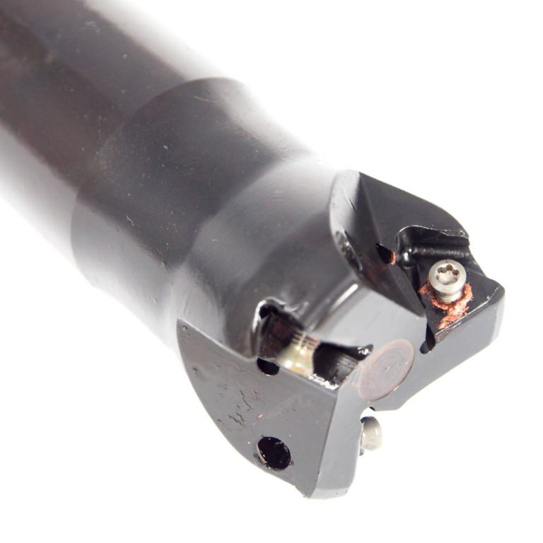 KENNAMETAL High Feed Indexable End Mill 11/2" 3FL KF2X150W0903C125L800
