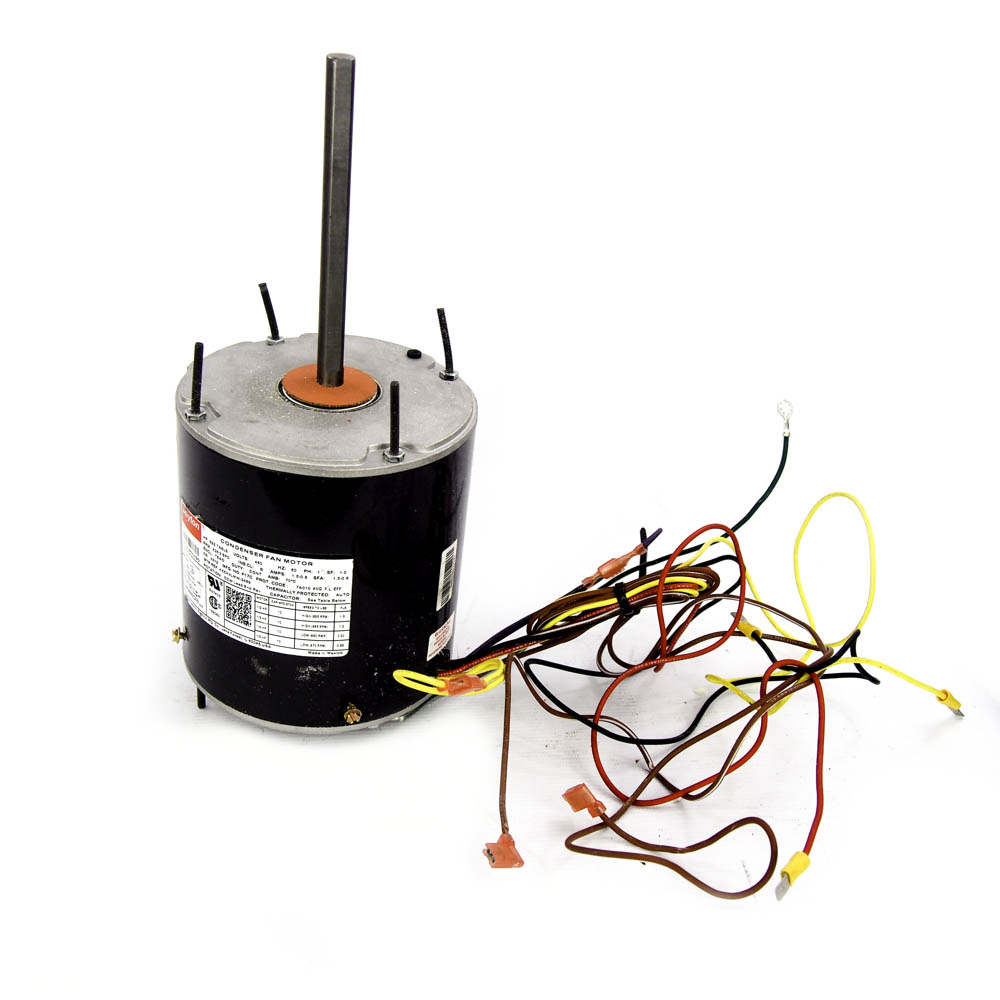 Dayton 5RHU7 1/2 to 1/5 HP Condenser Fan Motor 460 Volt 825 RPM
