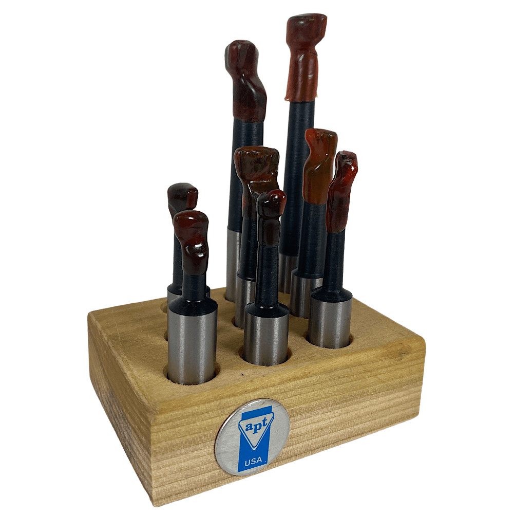 Value Collection PB500 C6 1/2" Shank Boring Bar Set (8Pieces)
