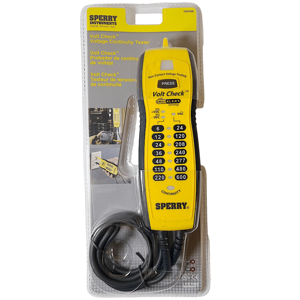 Sperry Instruments VC61000 Volt Check Voltage-Continuity Tester - Dan's