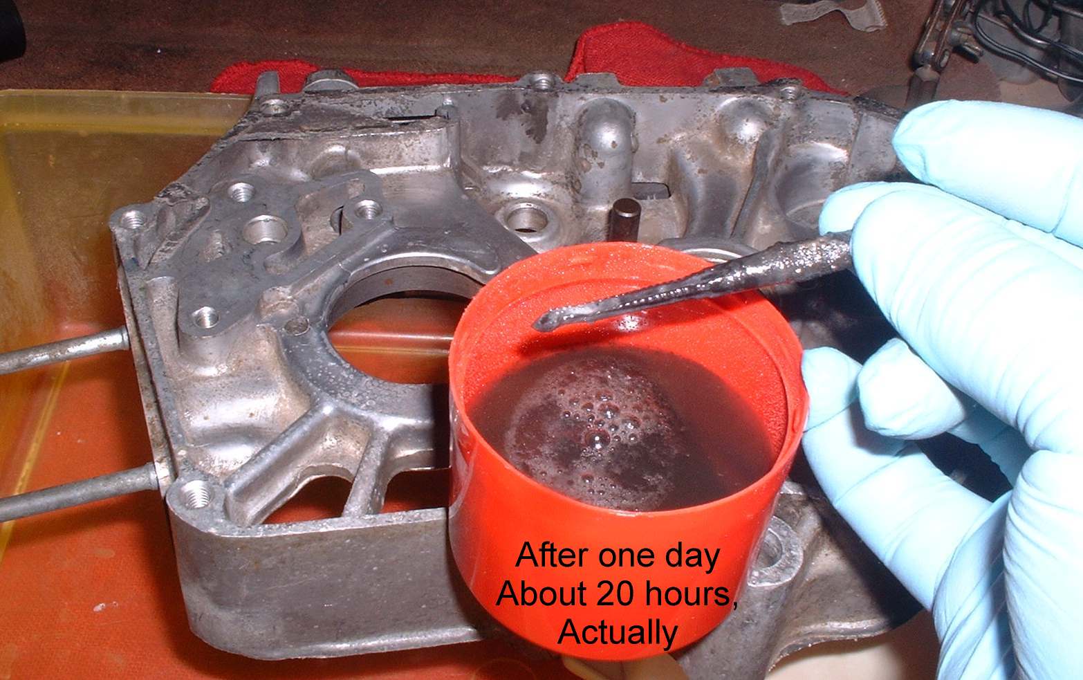 Motorcycle Repair Course "Using Acid to Dissolve Steel or Aluminum"