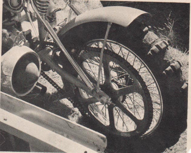 Dan's Motorcycle "The Rear Chain"