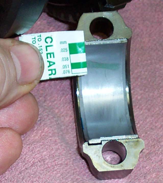 Dan's Motorcycle "Plain Bearings."