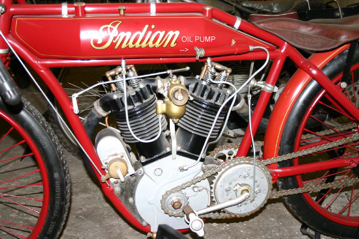 Dan's Motorcycle Four Stroke Oil Pump Lubrication