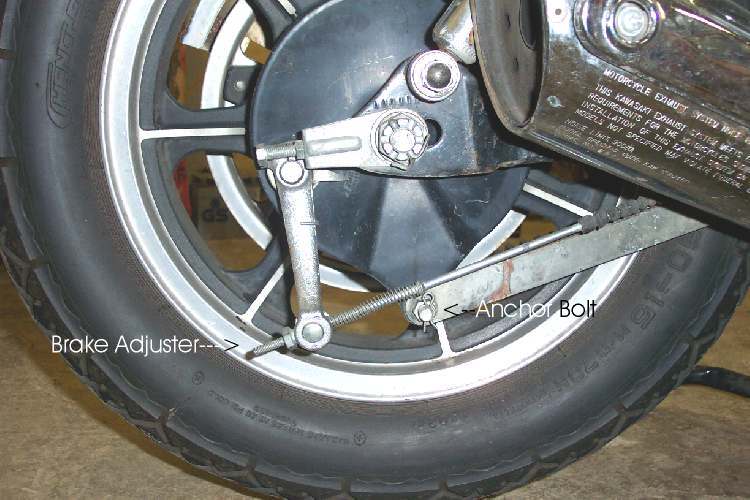 Dan's Motorcycle "Rear Wheel Removal"