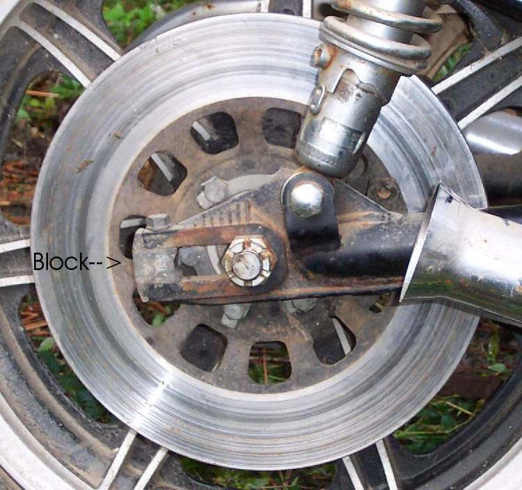 Dan's Motorcycle "Rear Wheel Removal"