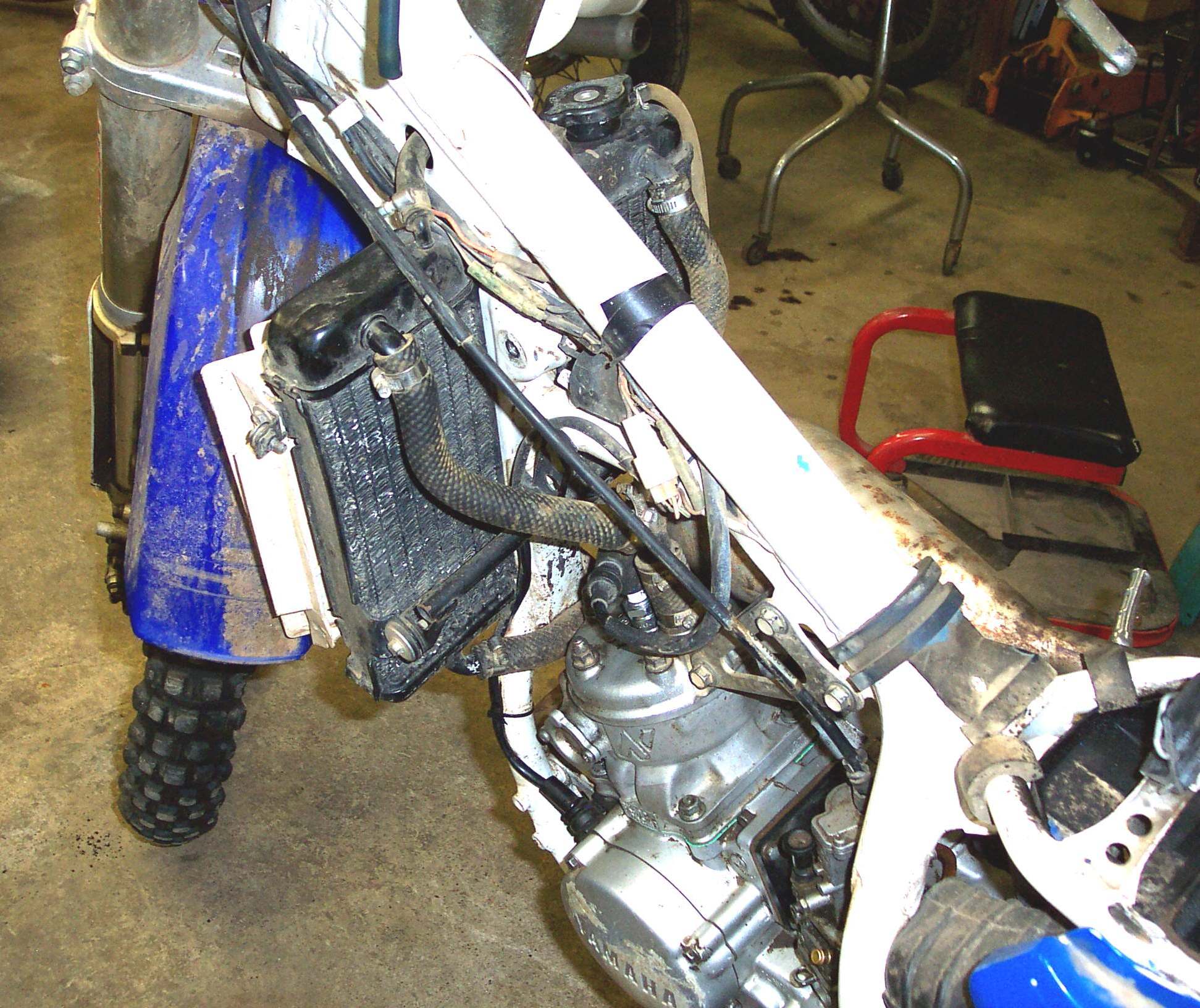 Dan's Motorcycle "Water Cooling"
