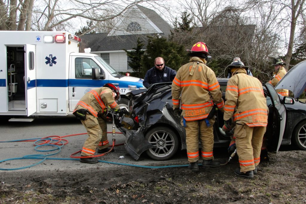 Passenger Extricated After SUV Strikes Sedan in Southampton Dan’s Papers