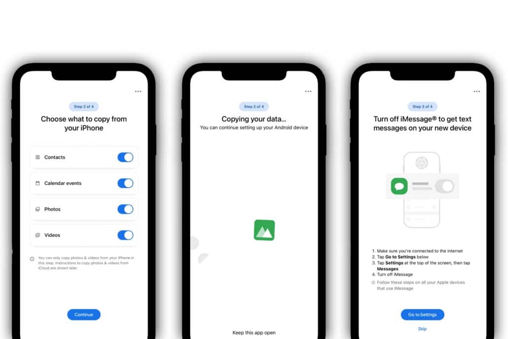 Google’s ‘Switch to Android’ app on iOS helps you exit Apple’s walled