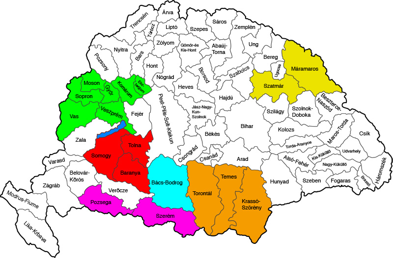 Danube Swabian Maps