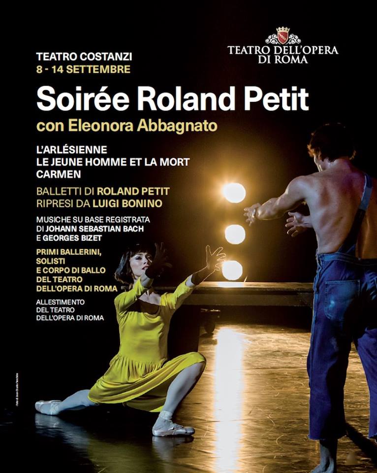 All’Opera di Roma L’Arlésienne, Le Jeune Homme et la Mort e Carmen per