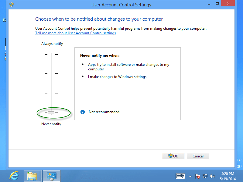 How to Enable/Disable UAC on Windows 8 Daossoft Official Blog