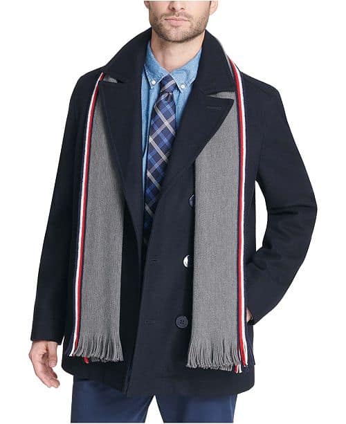 How to Pair a Men's Scarf with Pea Coats, Coats and Jackets Dapper
