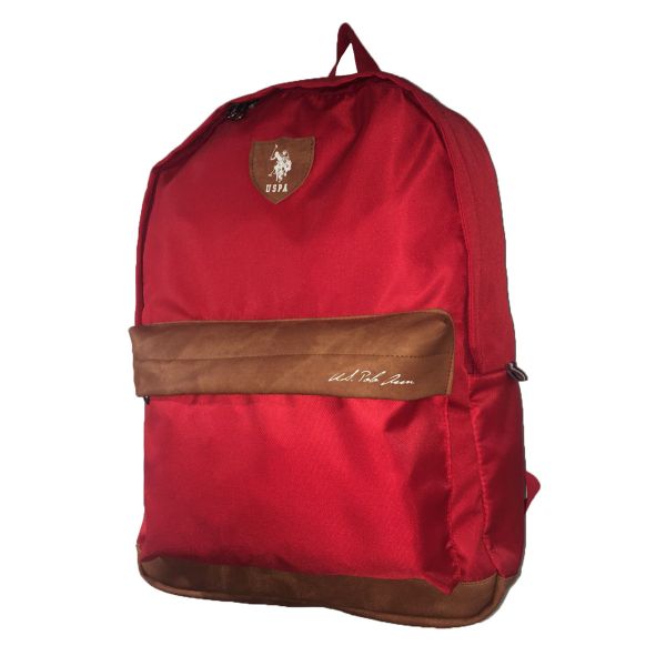 Products US POLO ASSN BACKPACK Dark red and Brown