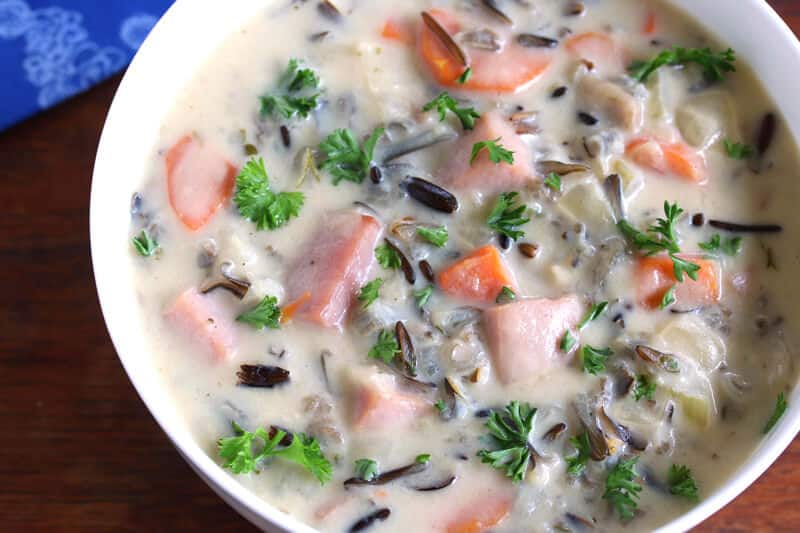 Ham and Wild Rice Soup The Daring Gourmet