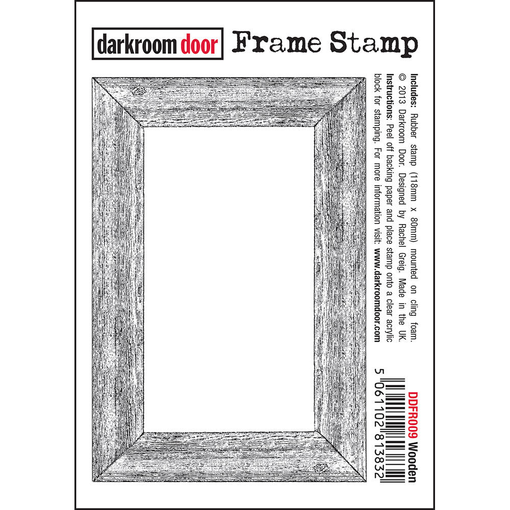 Frame Stamp Wooden Darkroom Door