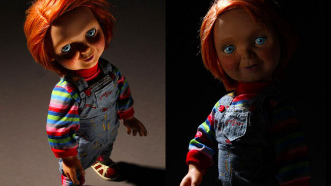 Nuova linea bambole Mezco 2016 Chucky e Tiffany in pre