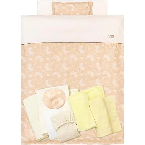 ベビー布団 12点セット オーガニックコットン un doudou アン ドゥ ドゥ ベビー布団のレンタル ベビー布団 12点セット