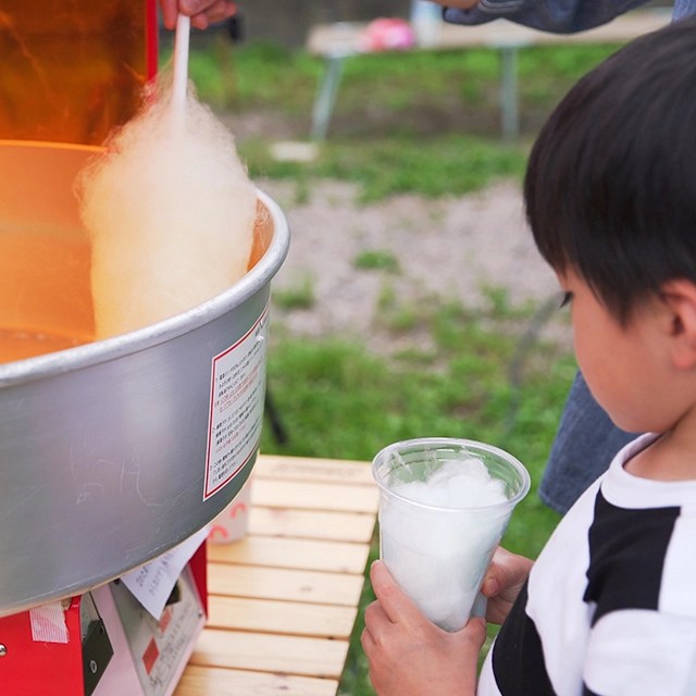 綿菓子機（わたがし・わたあめ）大・色いろザラメ 100人分セットのレンタル 綿菓子機（わたがし・わたあめ）大・色いろザラメ 100人分