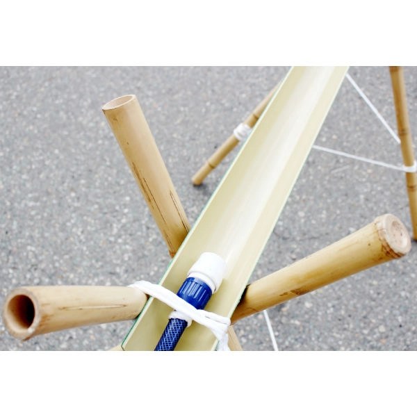 流しそうめん プラ竹水路・長脚セット Aのレンタル 流しそうめん プラ竹水路・長脚セット Aのレンタルならレンタルショップ ダーリング