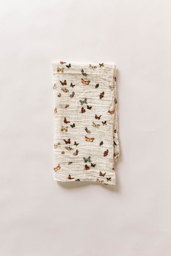 Swaddle Butterfly Migration Darling Clementine